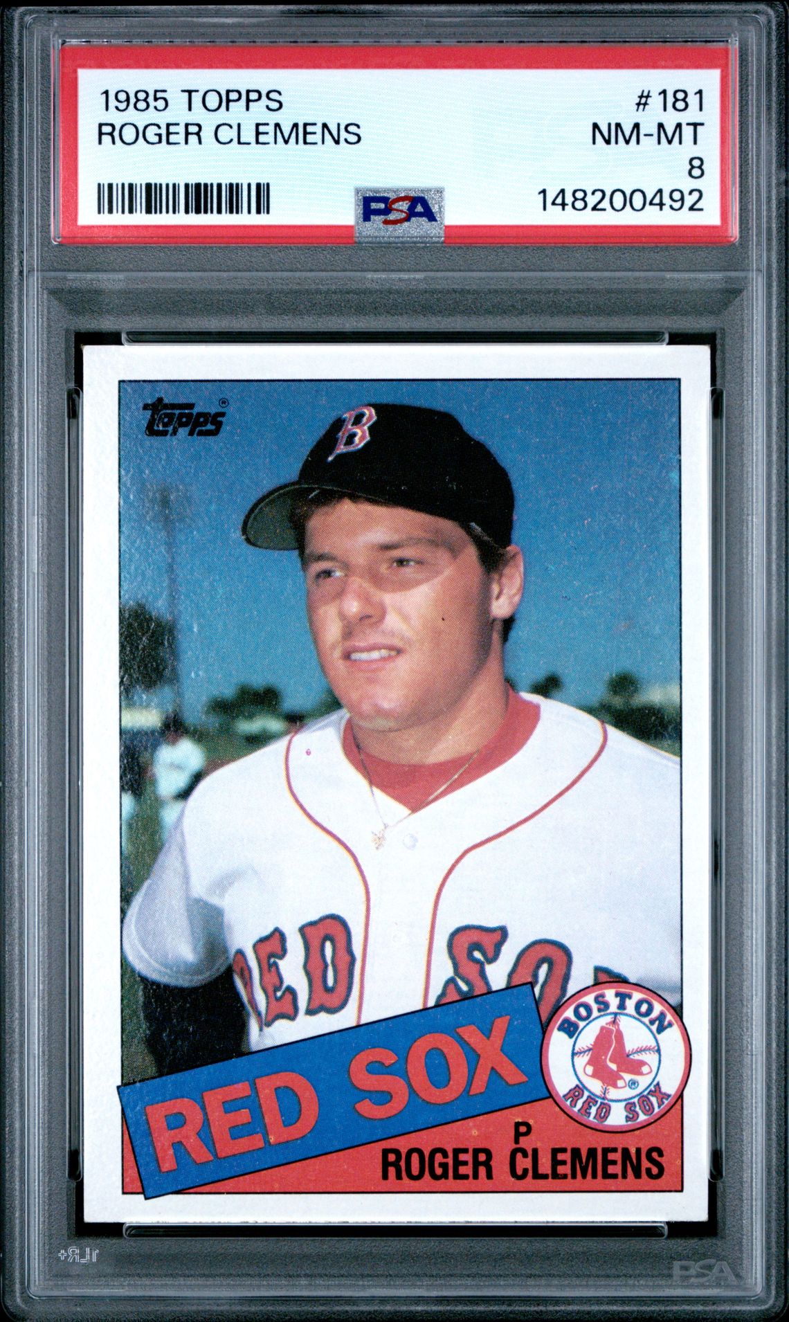 1985 Topps TOPPS #181 Roger Clemens front