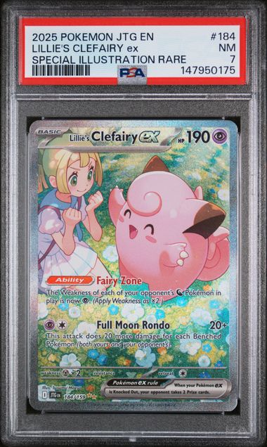 2025 Pokemonjtgen Journey Together Special Illustrationrare SPECIAL ILLUSTRATION RARE #184 Clefairy front
