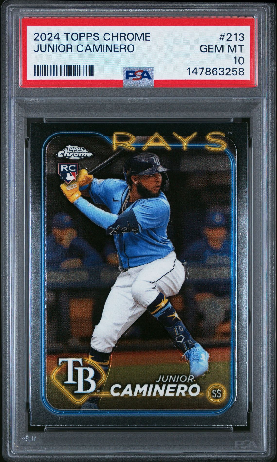 2024 Topps TOPPS CHROME #213 Junior Caminero front