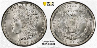 1898-O $1 MS67
