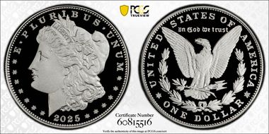 2025-S $1 Morgan Dollar PR70DCAM