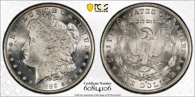 1889-S $1 MS62
