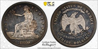 1880 T$1 Trade PR61