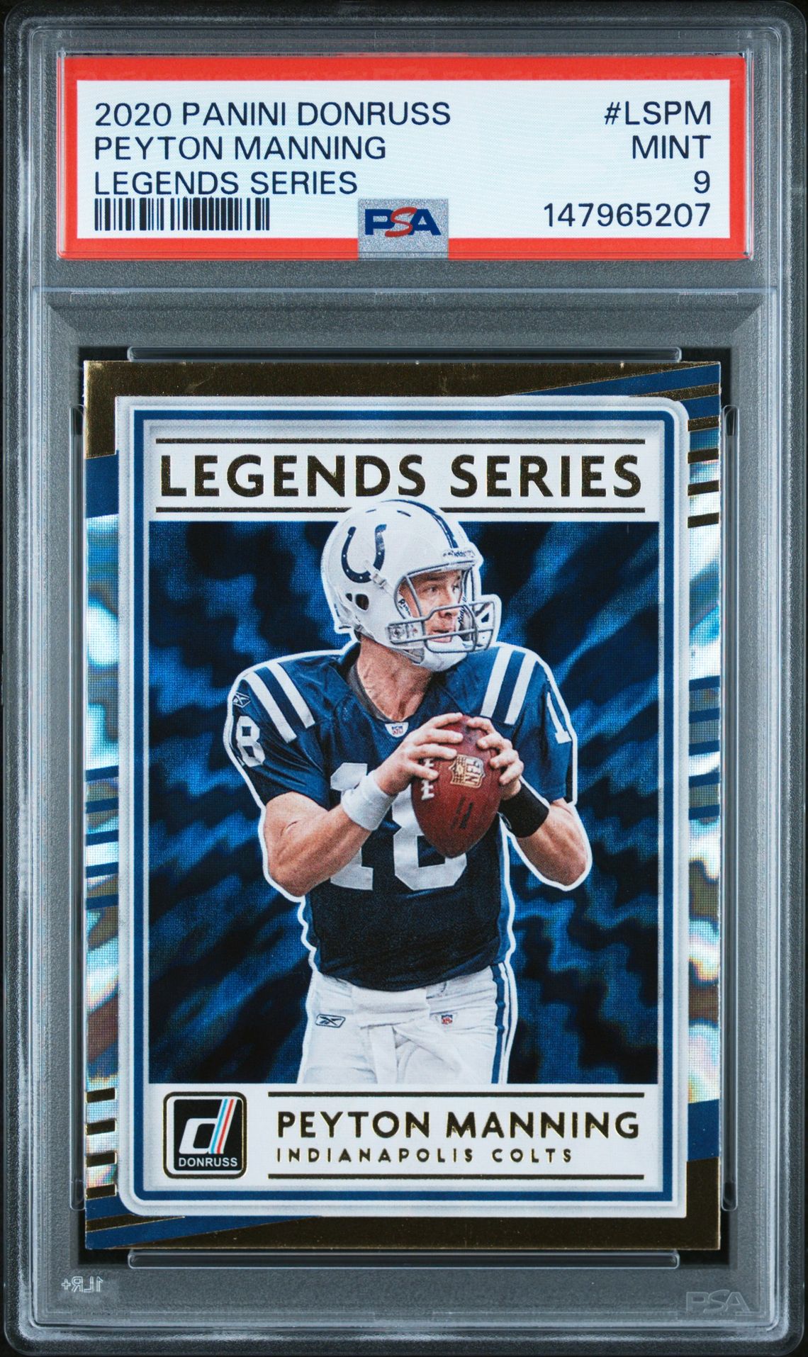 2020 Panini PANINI DONRUSS LEGENDS SERIES #LSPM Peyton Manning front