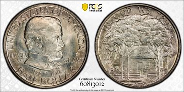 1922 50C Grant, with Star MS65