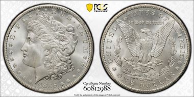 1885-CC $1 MS66