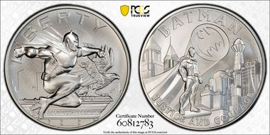 2025 Medal DC Comics - Batman 1oz Ag First Strike MS70