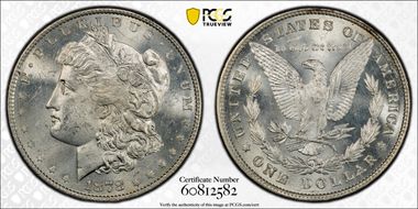 1878 8TF $1 VAM 21, Broken R&B N1