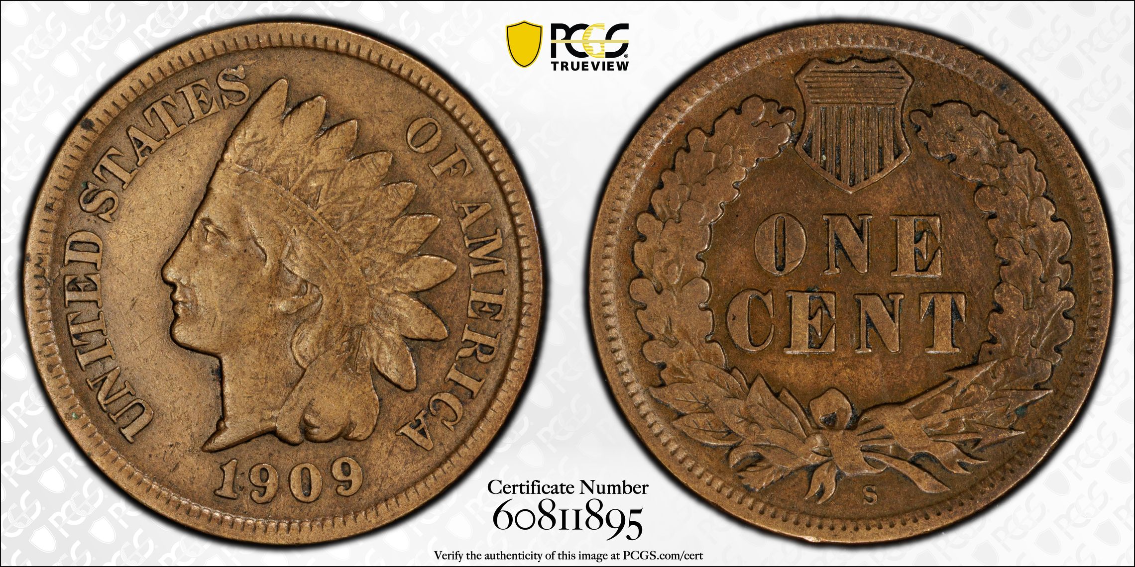 1909-S Indian Indian Cent