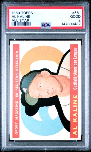 1960 Topps ALL STAR #561 Al Kaline All front