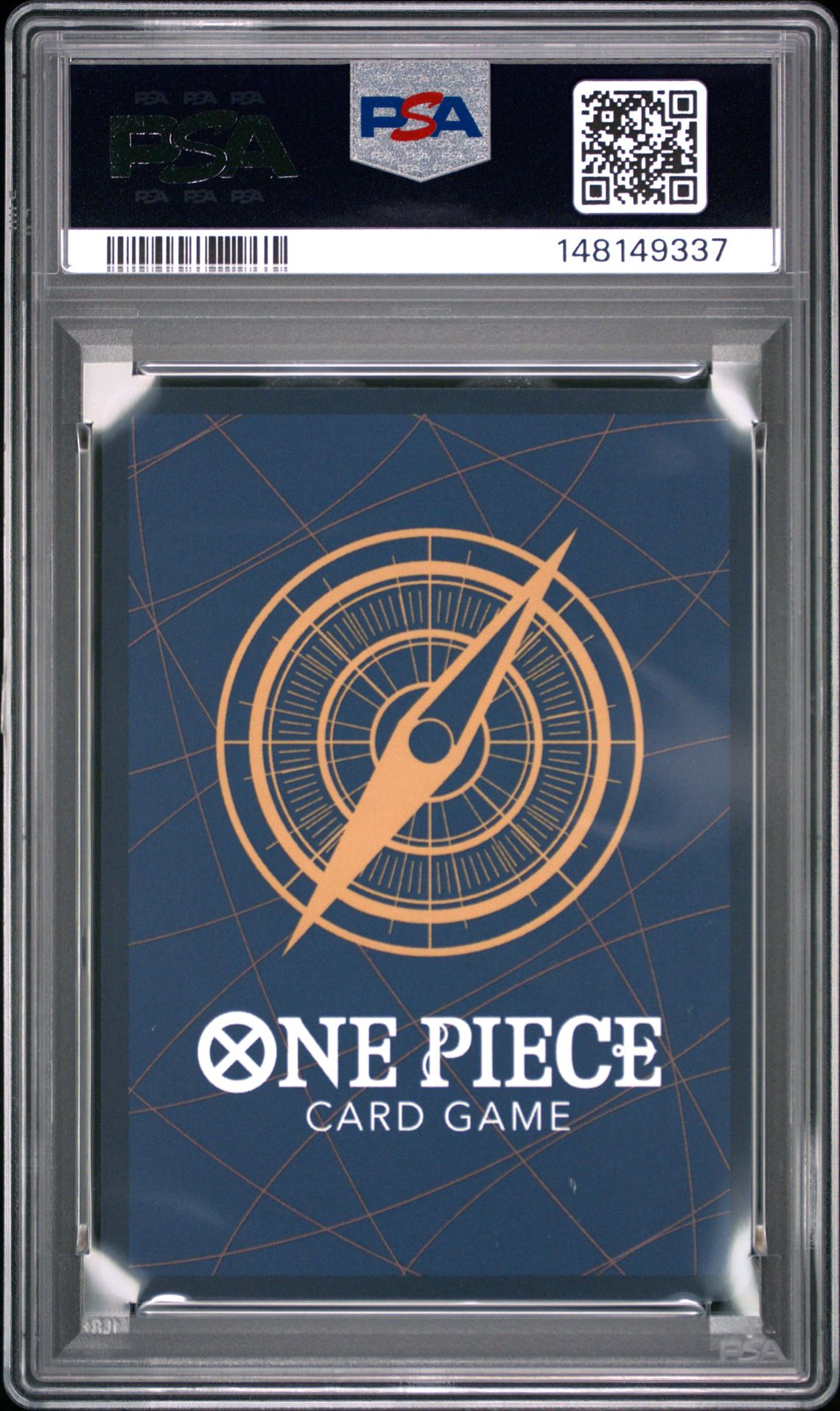 2025 One Piece Japanese Promos Monkey D. Luffy #014 (One Piece Magazine Vol.20) Gem Mt 10 back view - PSA certificate #148149337