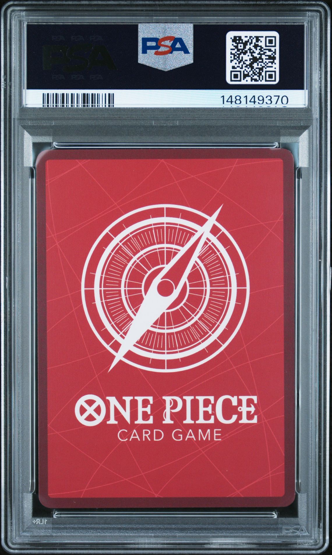 2022 One Piece Op01-Romance Dawn Monkey D. Luffy #003 (Errata) Gem Mt 10 back view - PSA certificate #148149370