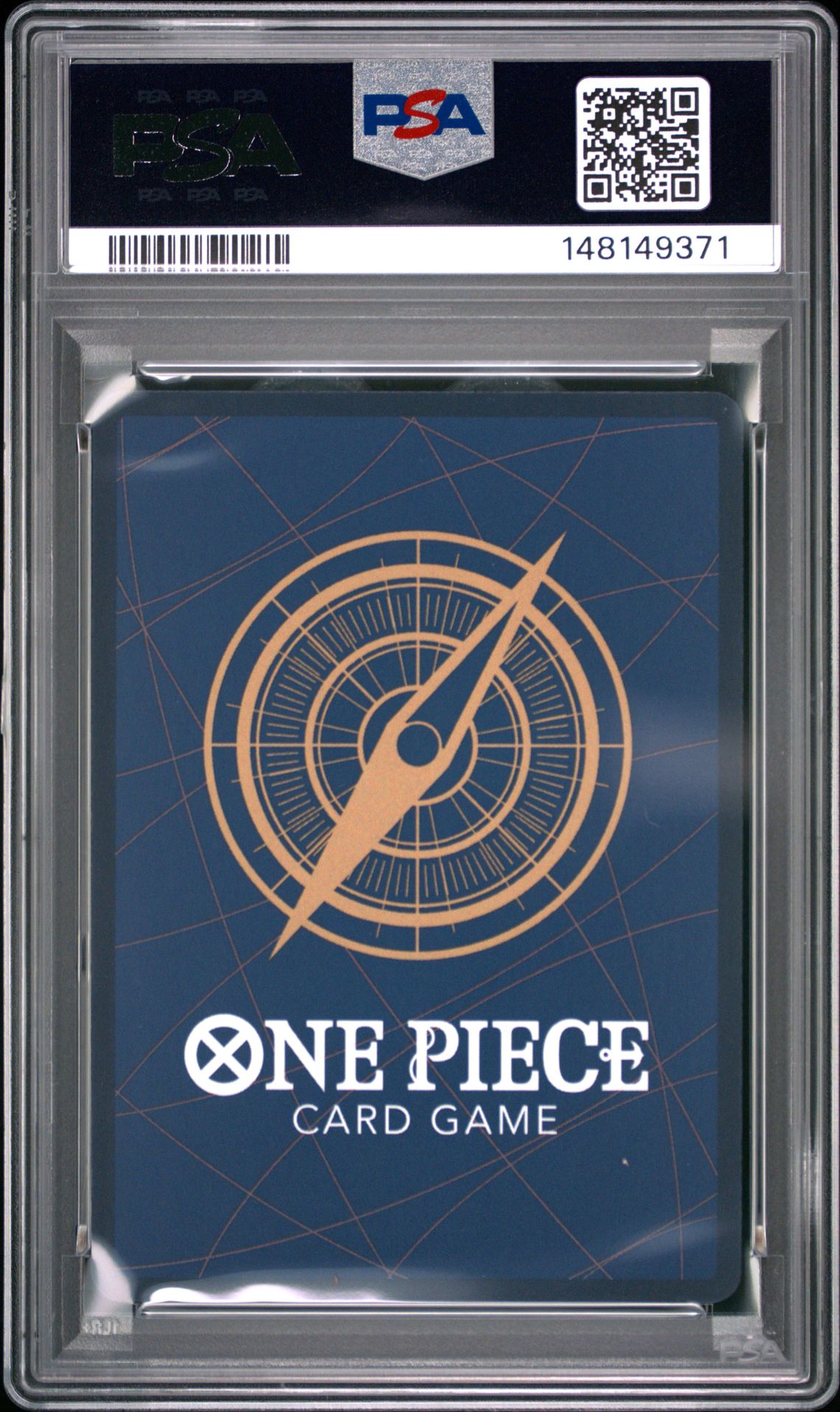 2025 One Piece Promos O-Nami #062 (Illustration Box Vol.1) Gem Mt 10 back view - PSA certificate #148149371