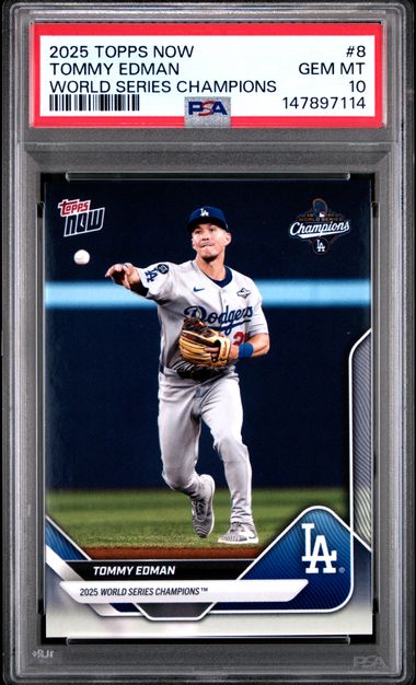 2025 Topps Topps Now #8 Tommy Edman front