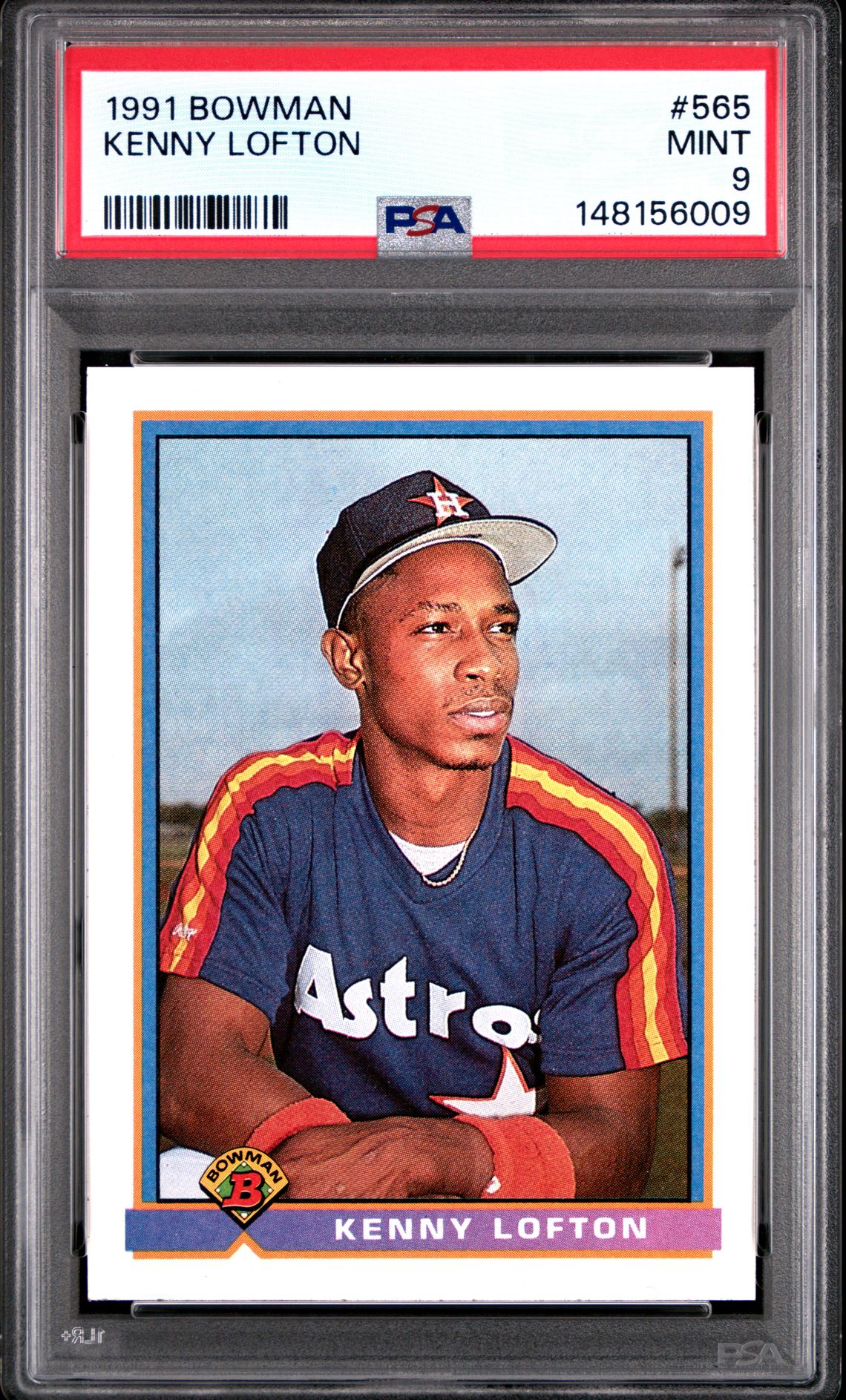 1991 Bowman BOWMAN #565 Kenny Lofton front