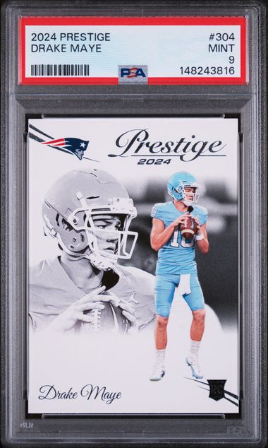 2024 Panini #304 Drake Maye front