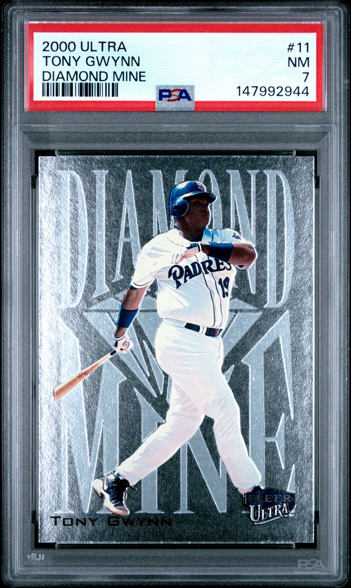 2000 Ultra Diamond Mine Tony Gwynn #11 (Diamond Mine) Nm 7 front