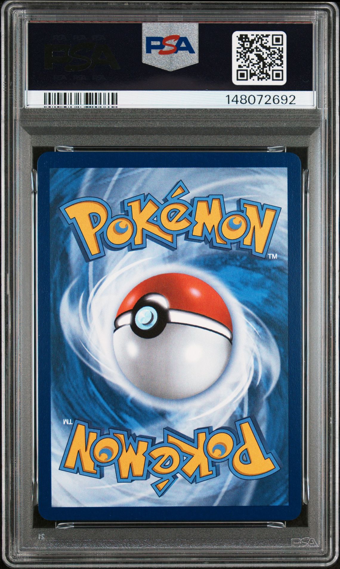 2025 Pokemon Mep En-Me Black Star Promo Mega Charizard X Ex #023 (Ultra-Premium Collection) Gem Mt 10 back view - PSA certificate #148072692