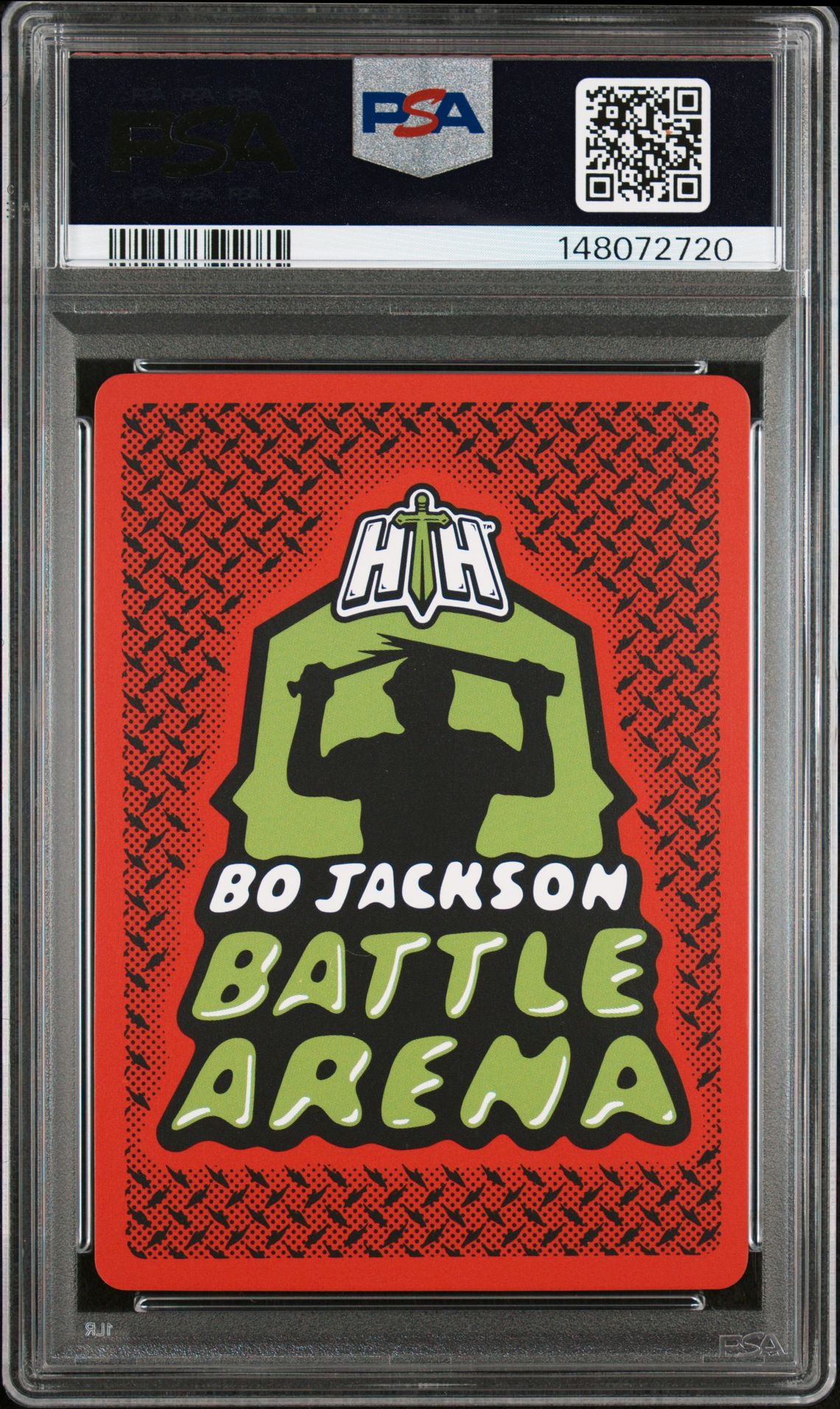 2025 Bo Jackson Battle Arena 2026 Edition Chillin' Battlefoil Wild Bill #117 Gem Mt 10 back view - PSA certificate #148072720