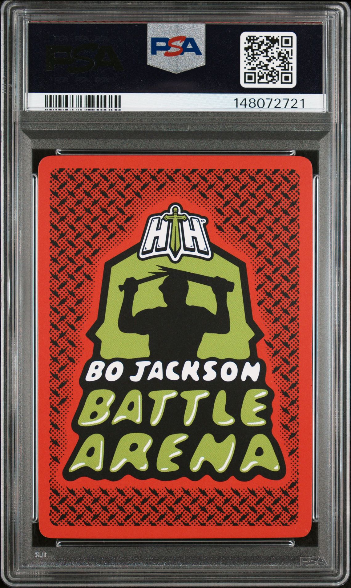 2025 Bo Jackson Battle Arena 2026 Edition Battlefoil Rook #159 Gem Mt 10 back view - PSA certificate #148072721