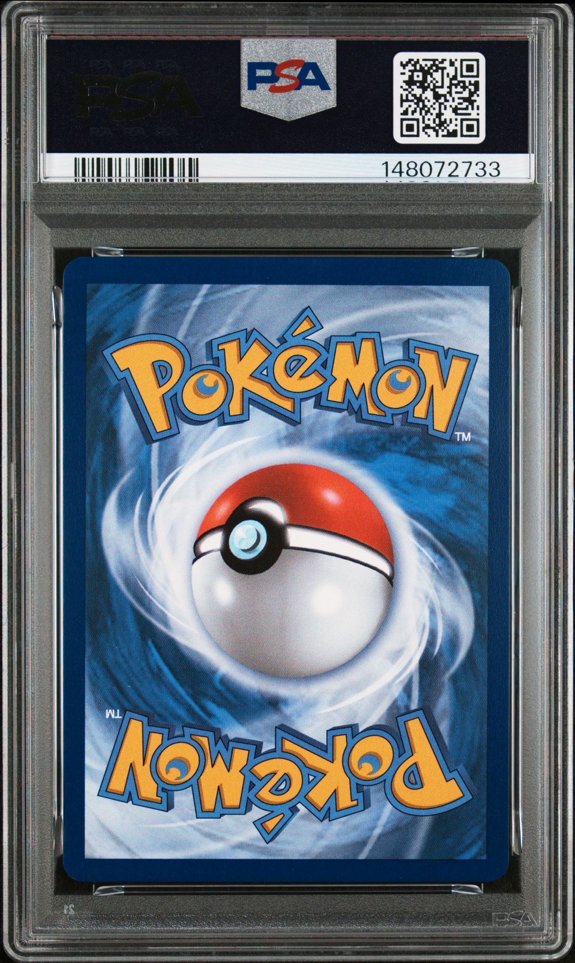 2025 Pokemon Mep En-Me Black Star Promo Mega Charizard X Ex #023 (Ultra-Premium Collection) Gem Mt 10 back view - PSA certificate #148072733