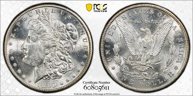 1899-S $1 MS64
