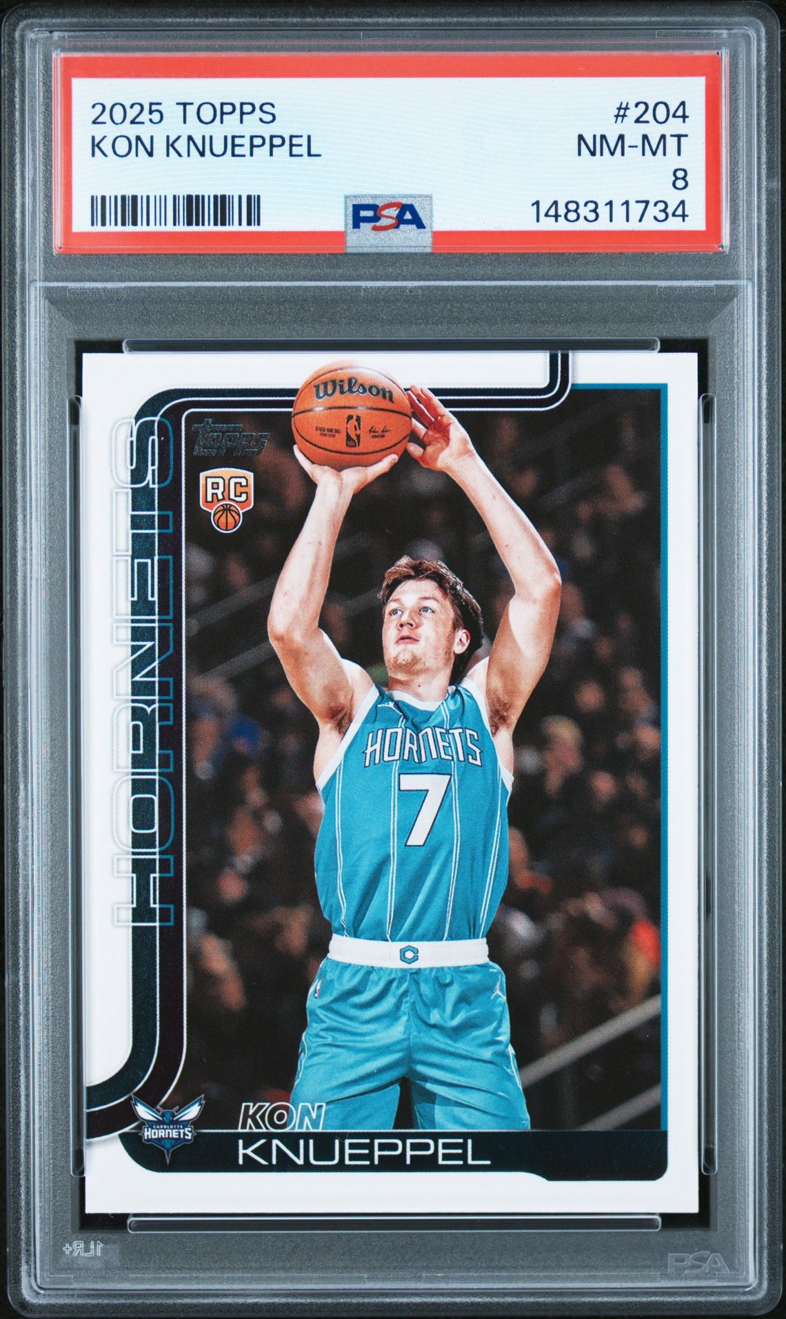 2025 Topps Kon Knueppel #204 Nm-Mt 8 front