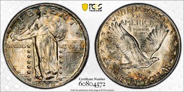 1929 25C MS65