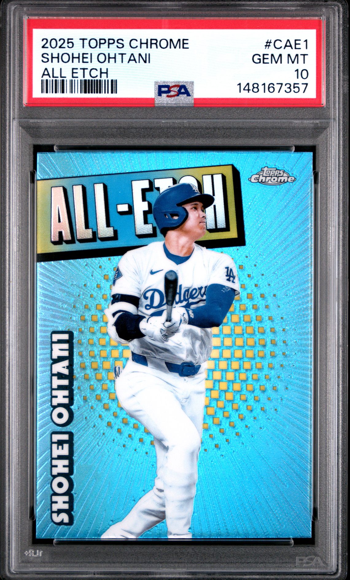 2025 Topps TOPPS CHROME ALL ETCH #CAE1 Shohei Ohtani front