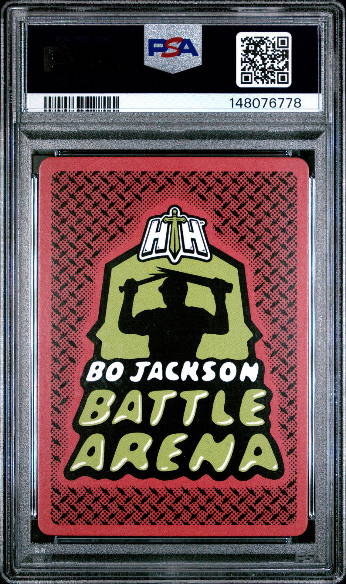 2025 Bo Jackson Battle Arena 2026 Edition Inspired Ink Battlefoil Jeff Bagwell #5 (Fire) Gem Mt 10 back