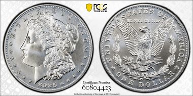 2025 $1 Morgan Dollar MS69