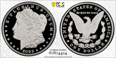 2025-S $1 Morgan Dollar PR70DCAM
