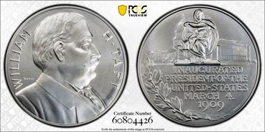 (2025) AR Medal William H. Taft Matte Finish MS70