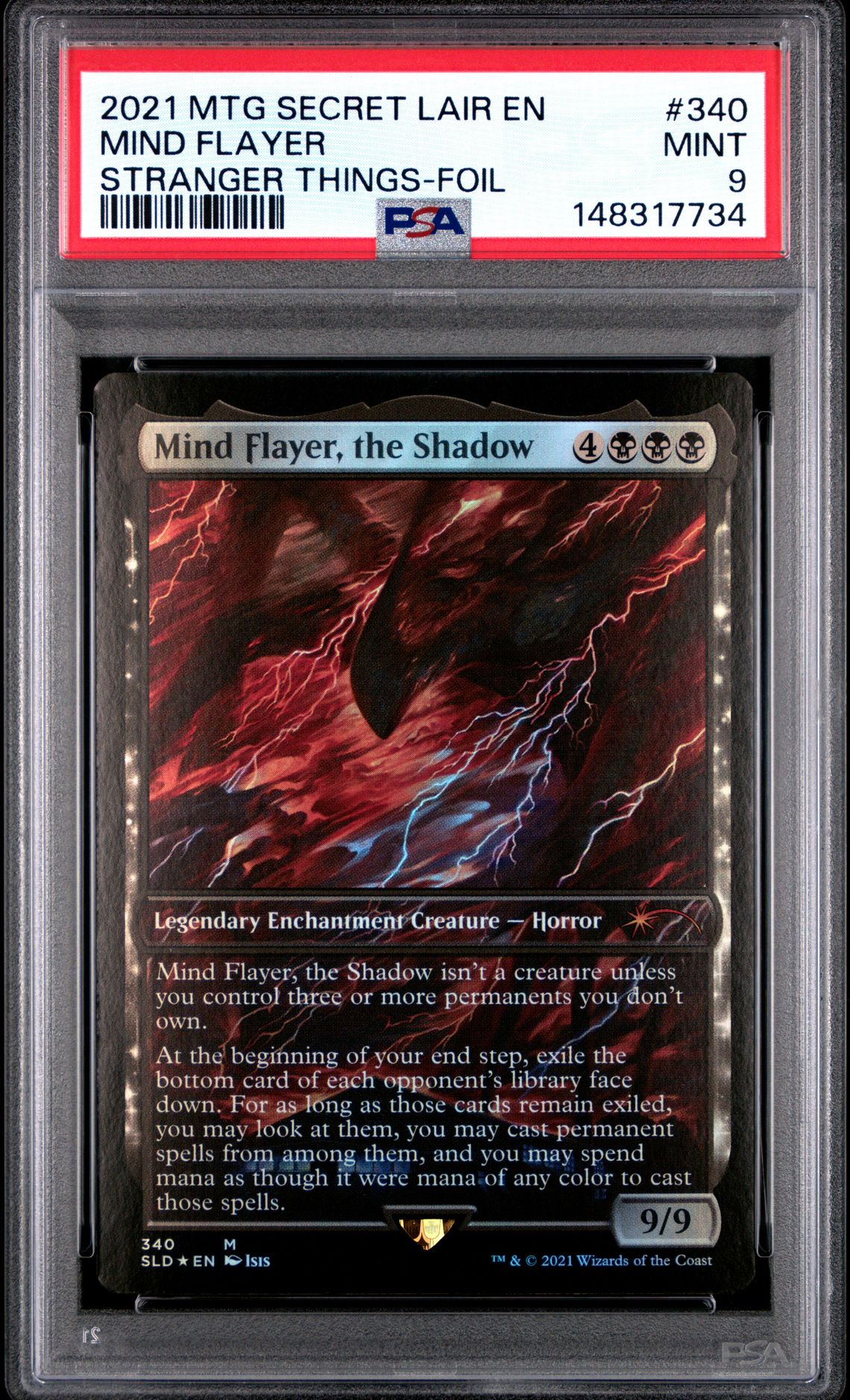 2021 MTG Magic: The Gathering #340 Mind Flayer front