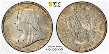 1901 Florin S-3939 MS63