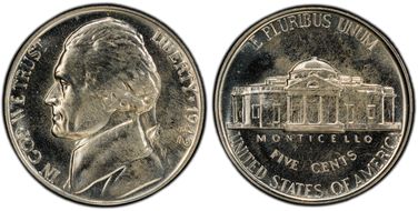 1942 5C Nickel PR66