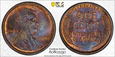 1909 VDB 1C MS64BN