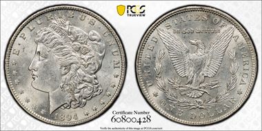 1894 $1 AU55