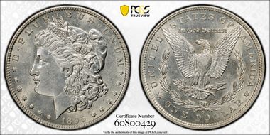 1895-O $1 AU53
