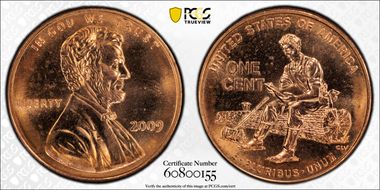 2009 1C Lincoln-Formative Years DDR, FS-808 MS66RD