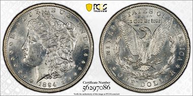 1894-O $1 AU58