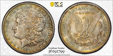 1878-S $1 MS62