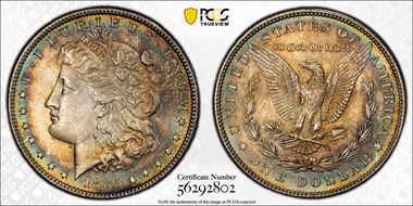 1885 $1 MS63