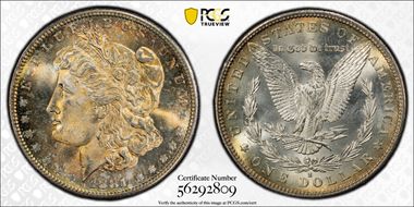 1881-S $1 MS66