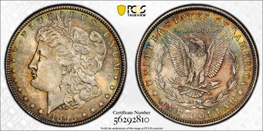 1898 $1 MS63