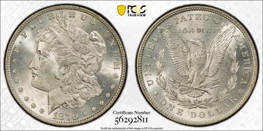 1879 $1 MS63