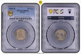 1884-H 10 Para MS64