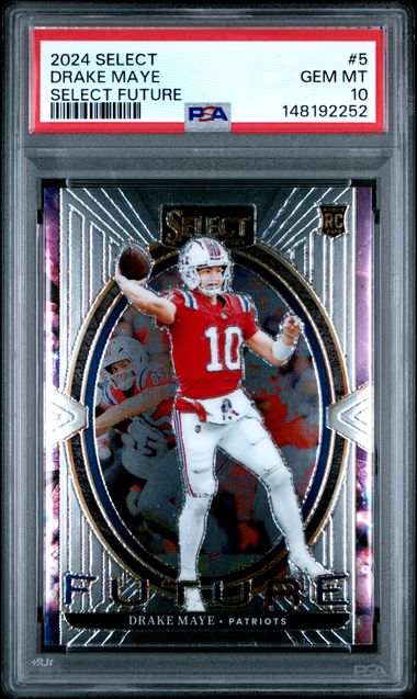 2024 Panini Select #5 Drake Maye front