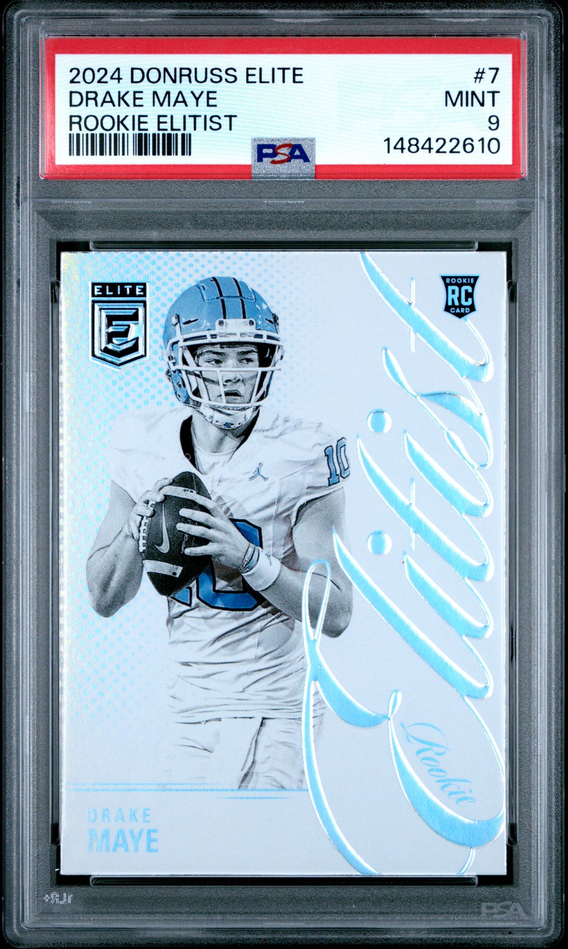 2024 Panini Panini Donruss Elite Rookie Elitist #7 Drake Maye front