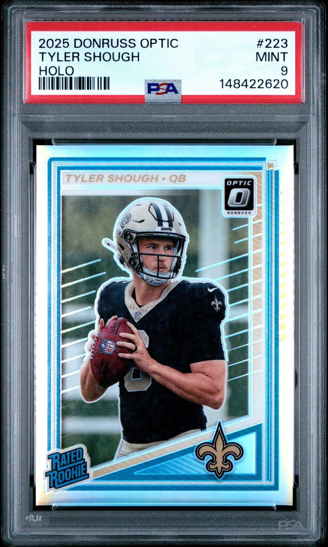 2025 Panini Donruss Optic HOLO #223 Tyler Shough front